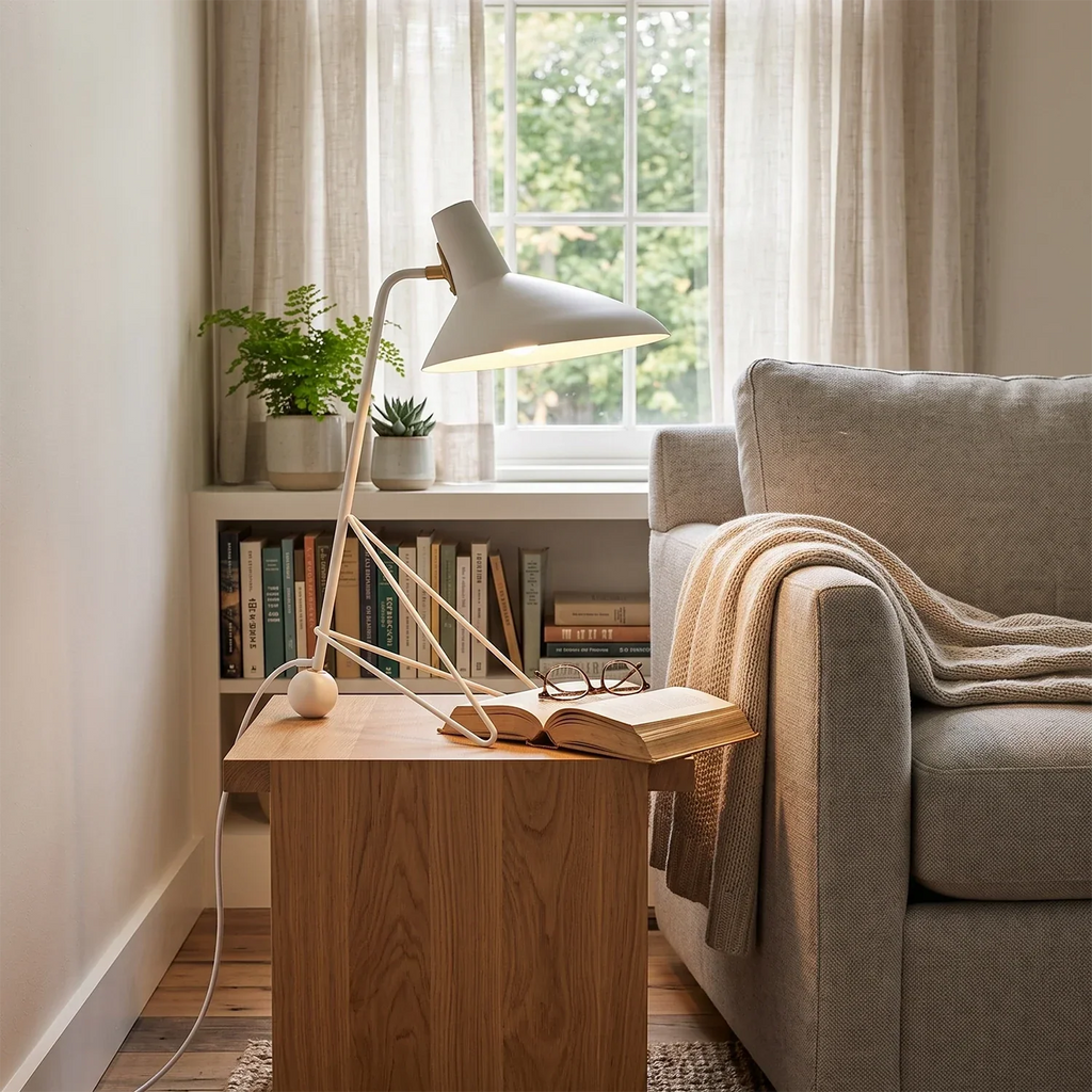 Aldric Mid-Century Tripod Table Lamp | wildoxy