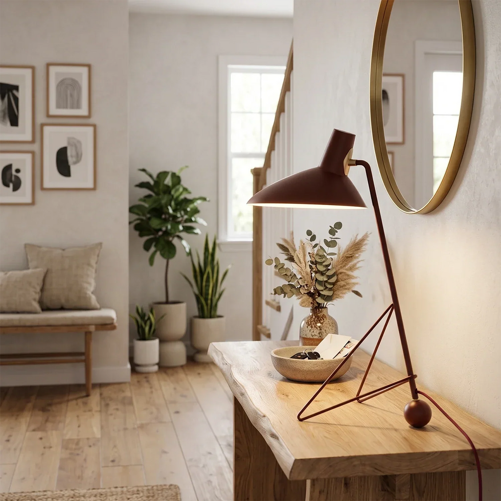 Aldric Mid-Century Tripod Table Lamp | wildoxy
