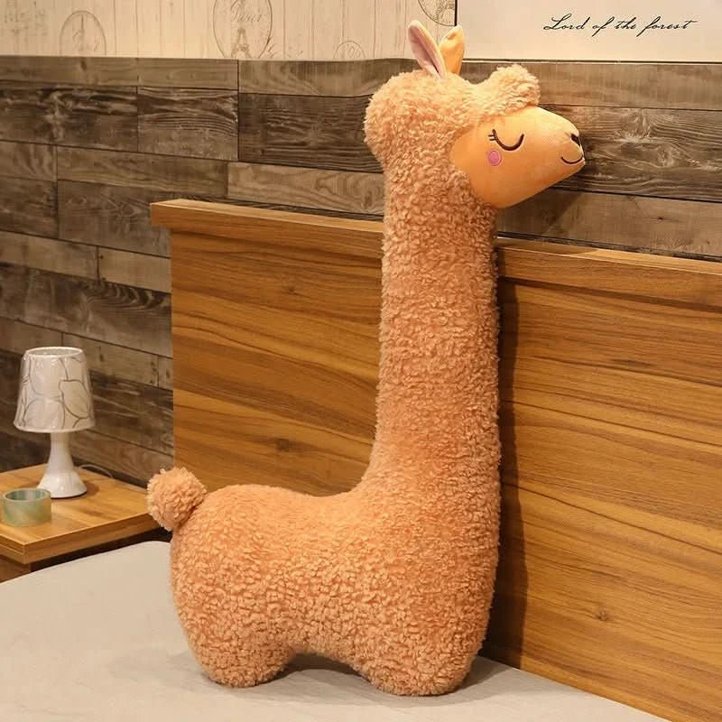 AlpaCaress 130 cm große Plüsch-Alpakap figur