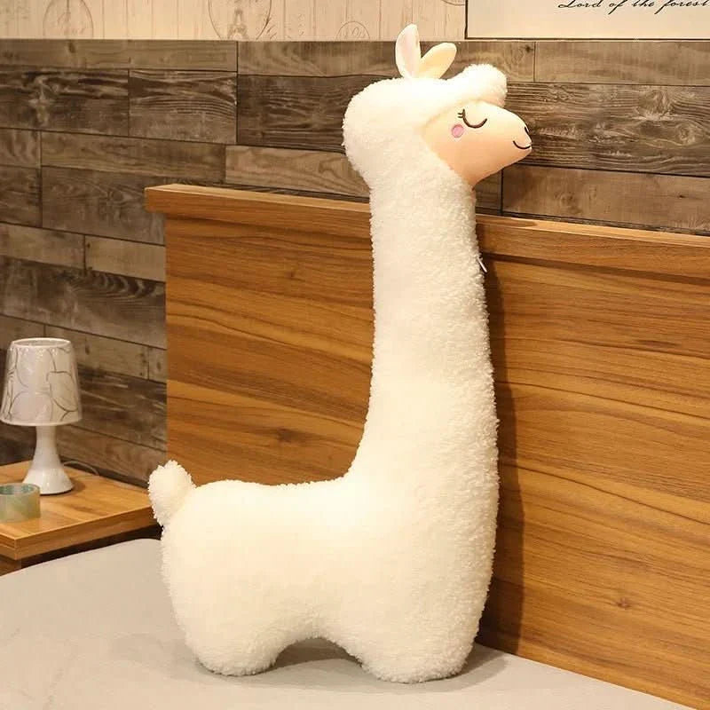 AlpaCaress 130 cm große Plüsch-Alpakap figur