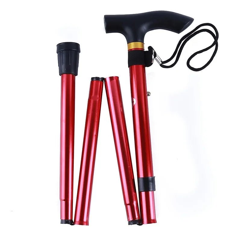 Bastones de trekking Alustep — estructura resistente de aluminio, longitud ajustable, empuñadura suave y cómoda, puntas antideslizantes