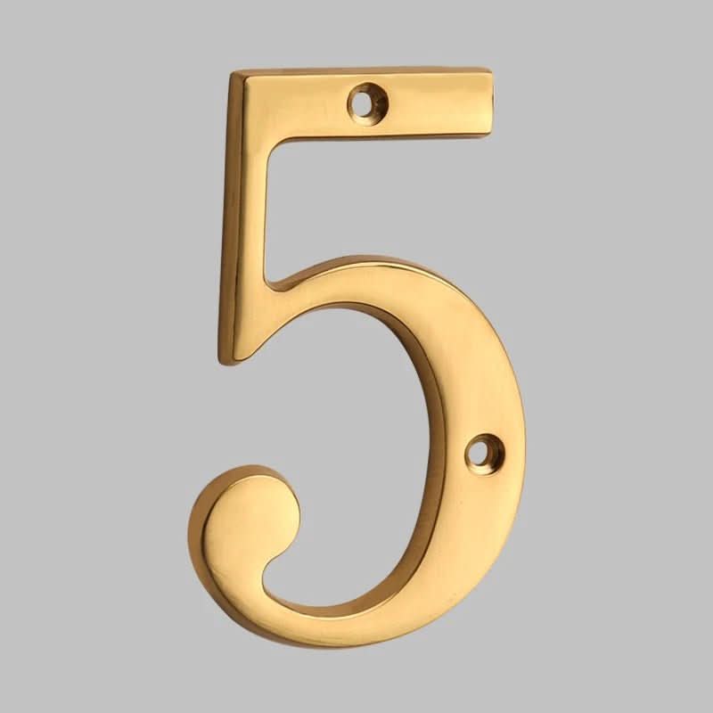 AnchorDigits Numeri civici classici senza tempo - Contrassegni per indirizzi resistenti agli agenti atmosferici