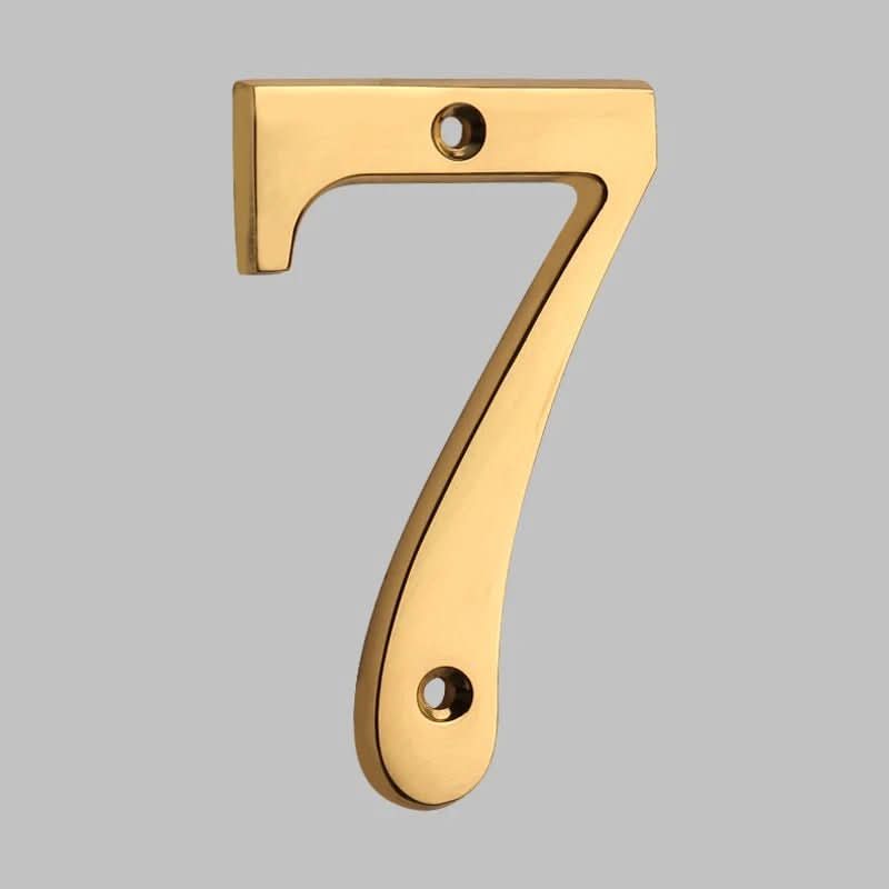 AnchorDigits Numeri civici classici senza tempo - Contrassegni per indirizzi resistenti agli agenti atmosferici