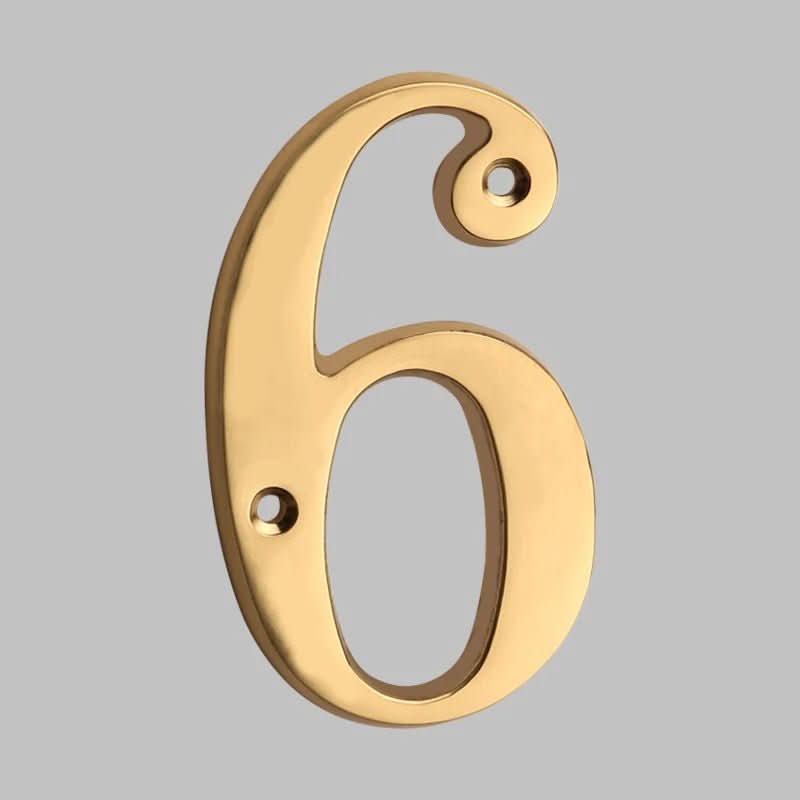 AnchorDigits Numeri civici classici senza tempo - Contrassegni per indirizzi resistenti agli agenti atmosferici