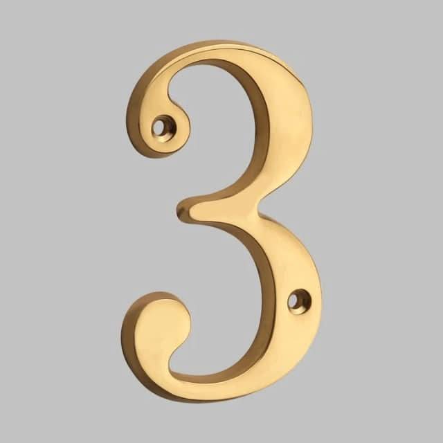 AnchorDigits Numeri civici classici senza tempo - Contrassegni per indirizzi resistenti agli agenti atmosferici