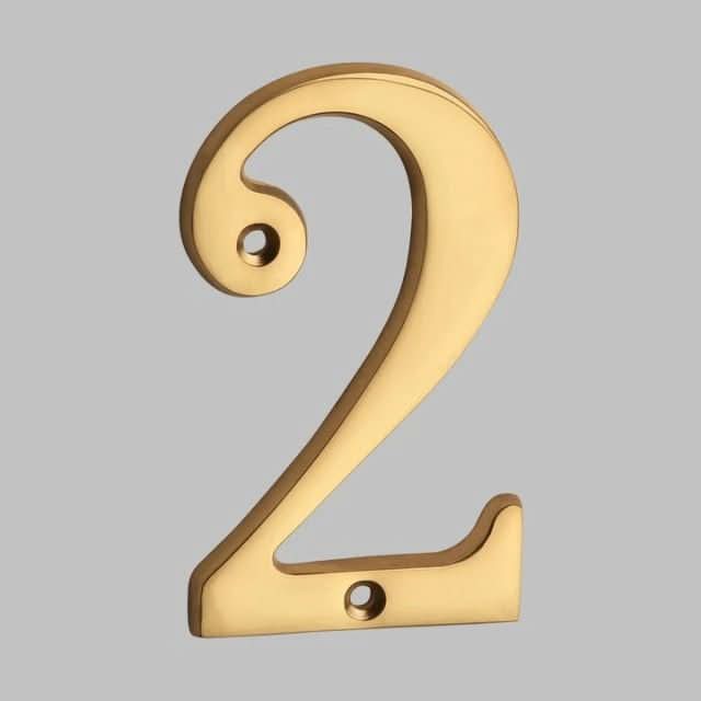 AnchorDigits Numeri civici classici senza tempo - Contrassegni per indirizzi resistenti agli agenti atmosferici