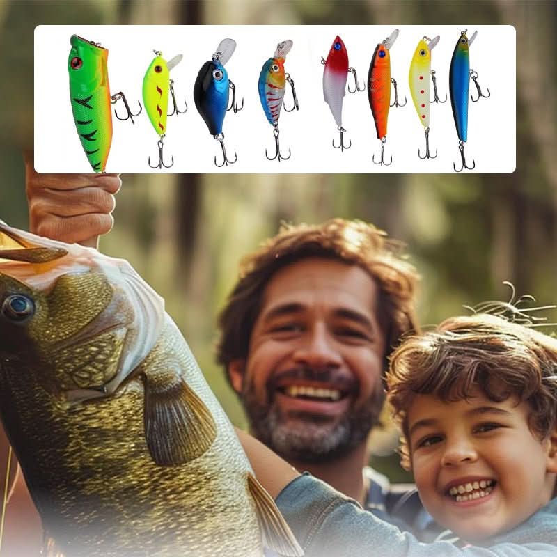 ANGLERVENT adventskalender for fiskeutstyr — 24 dager med assorterte rom for sluker og kroker