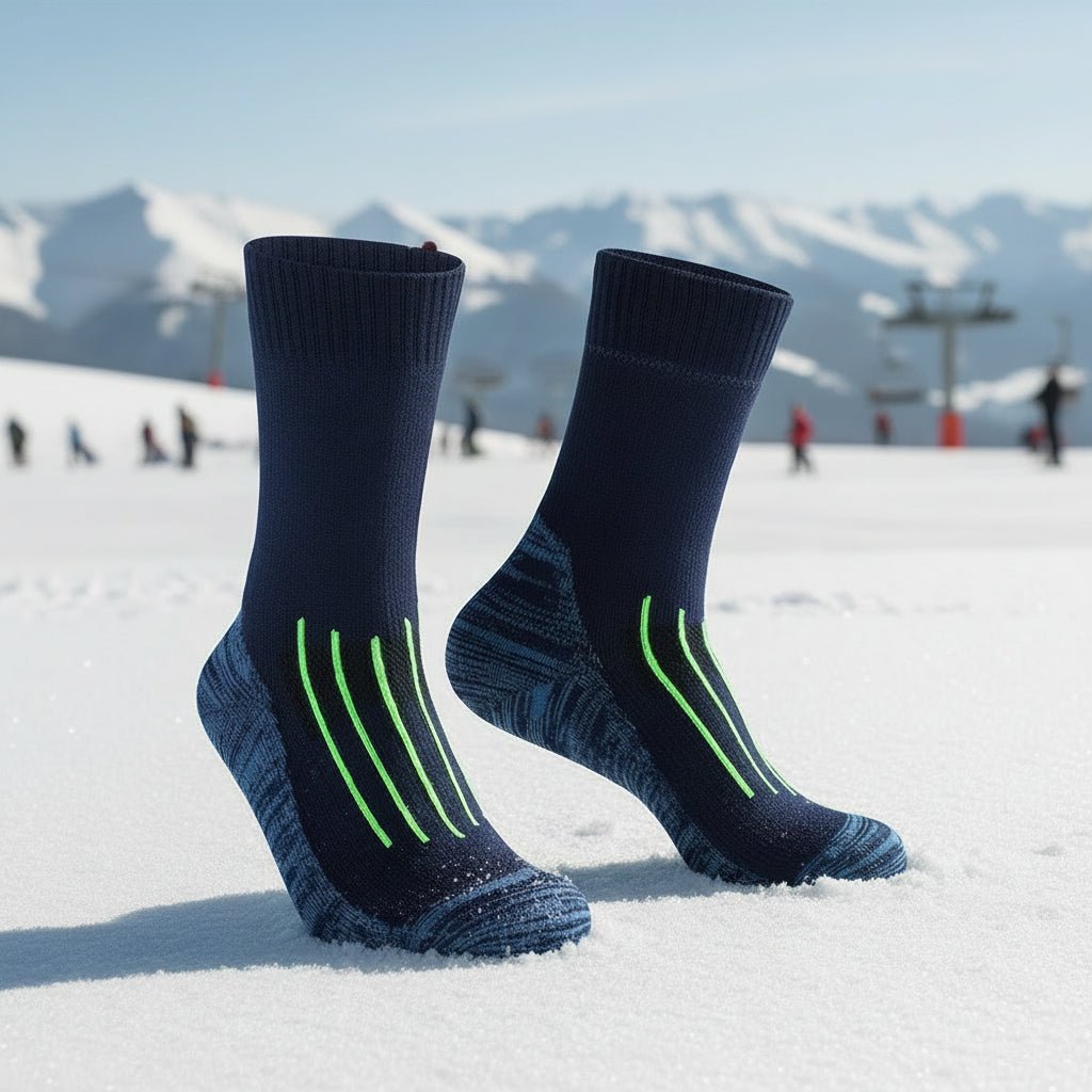 AQUATHERM PRO Calcetines impermeables para todo tipo de clima - Aislamiento térmico de tres capas, diseño transpirable