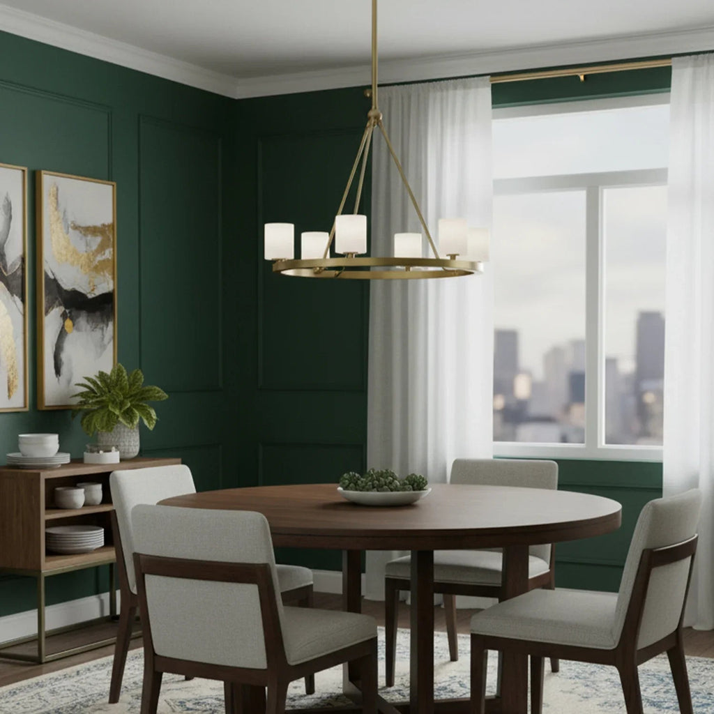 Aragon Light Alabaster Chandelier | wildoxy