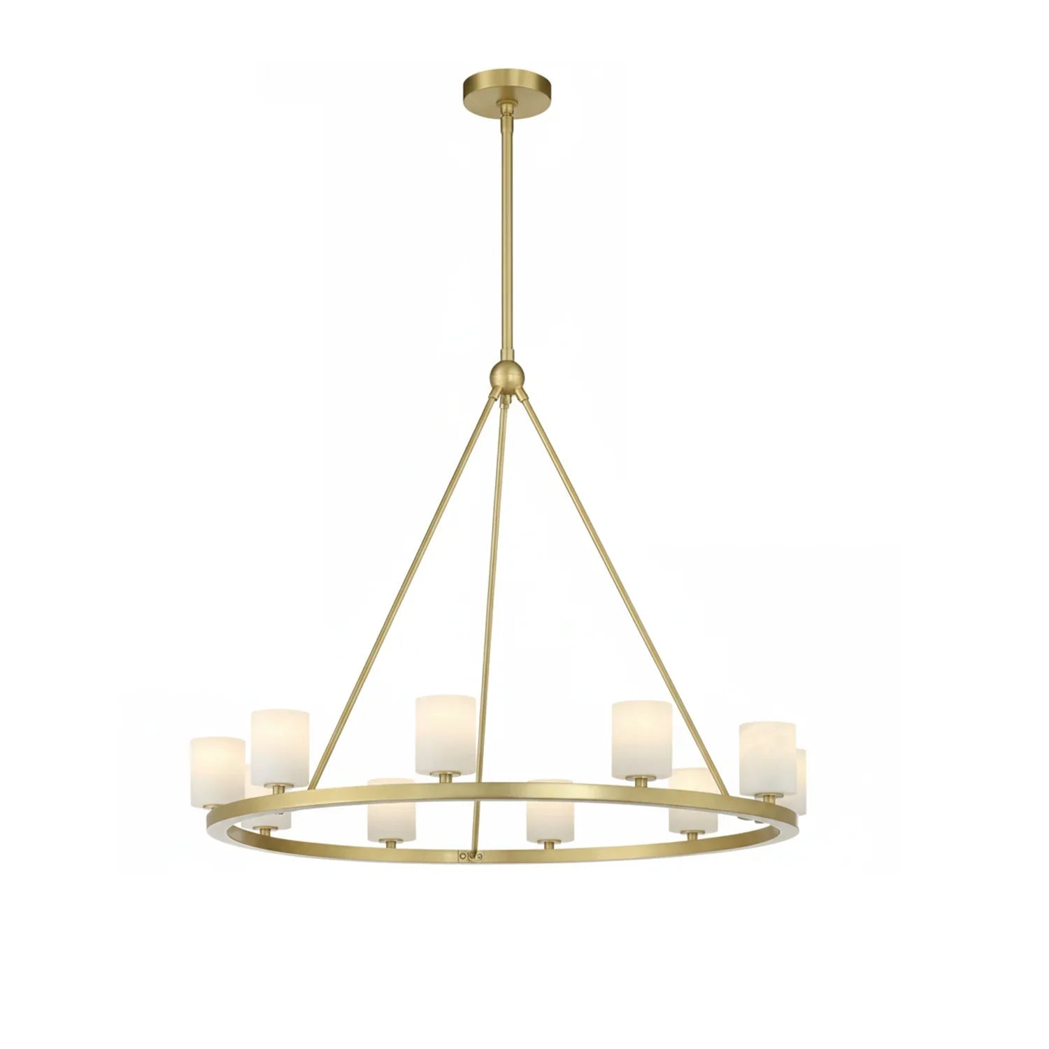 Aragon Light Alabaster Chandelier | wildoxy