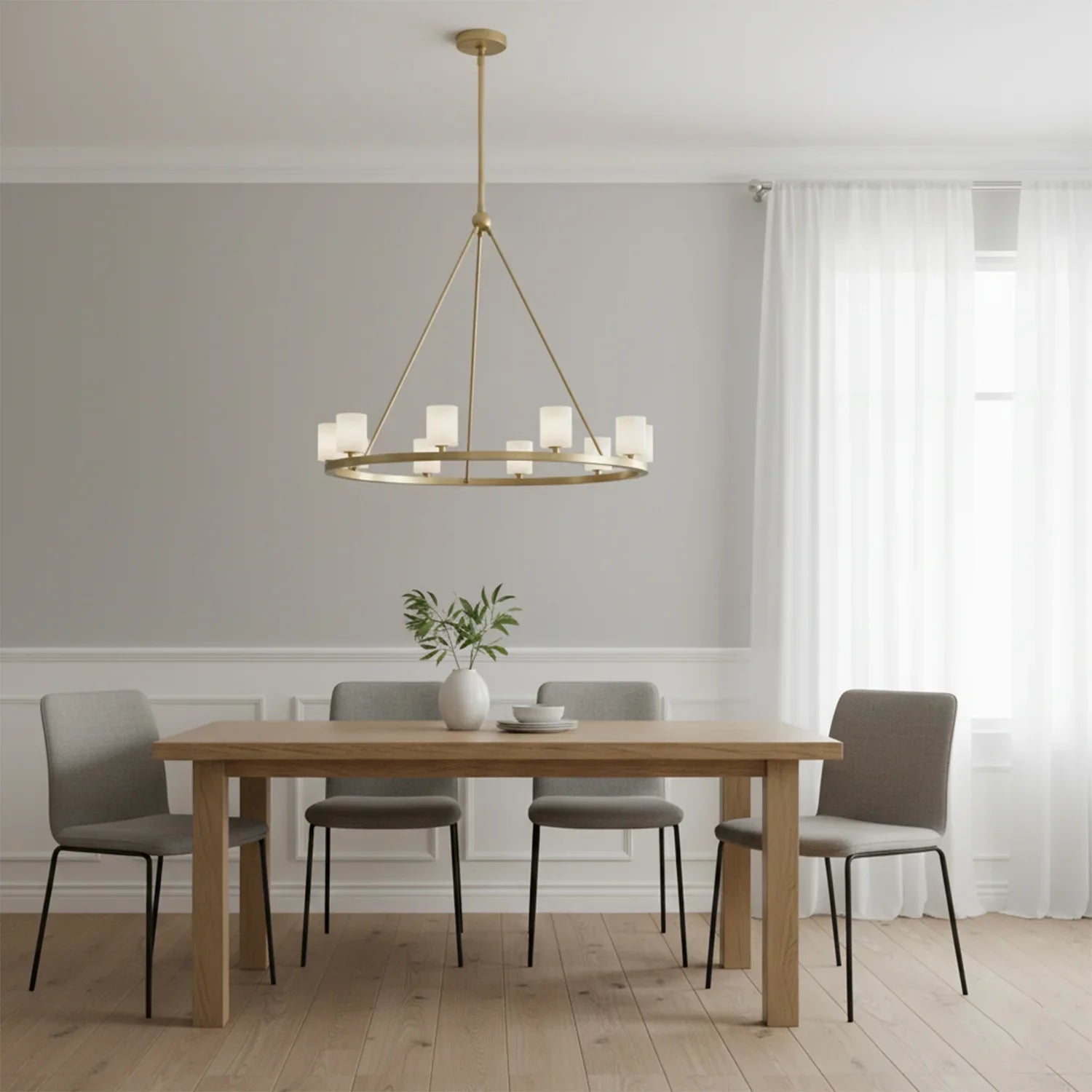 Aragon Light Alabaster Chandelier | wildoxy