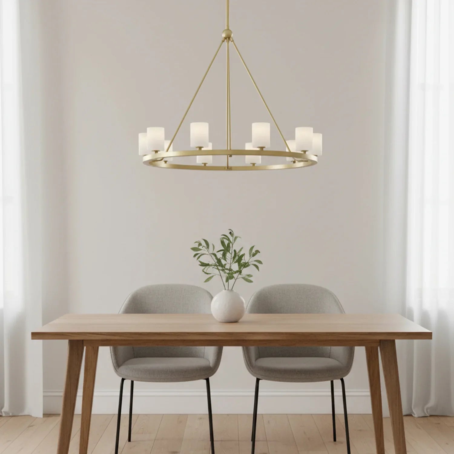 Aragon Light Alabaster Chandelier | wildoxy