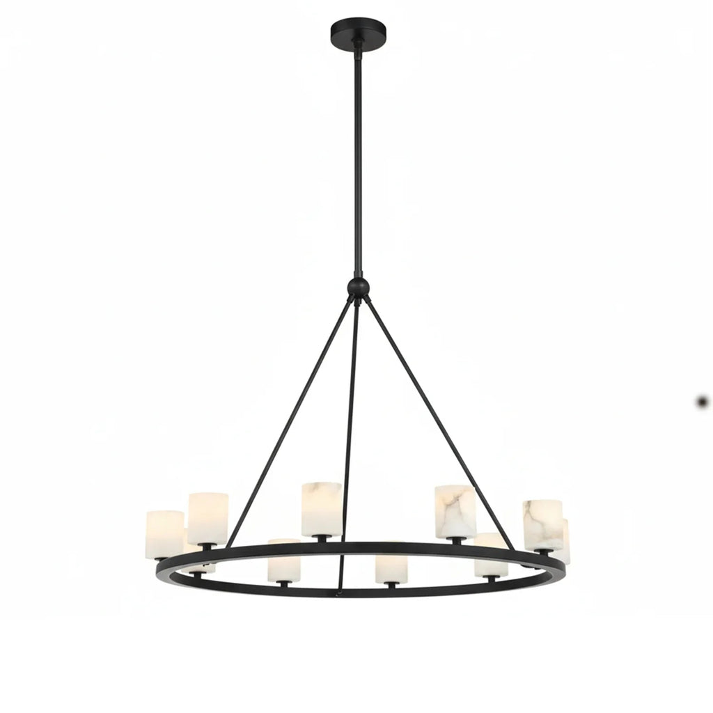 Aragon Light Alabaster Chandelier | wildoxy