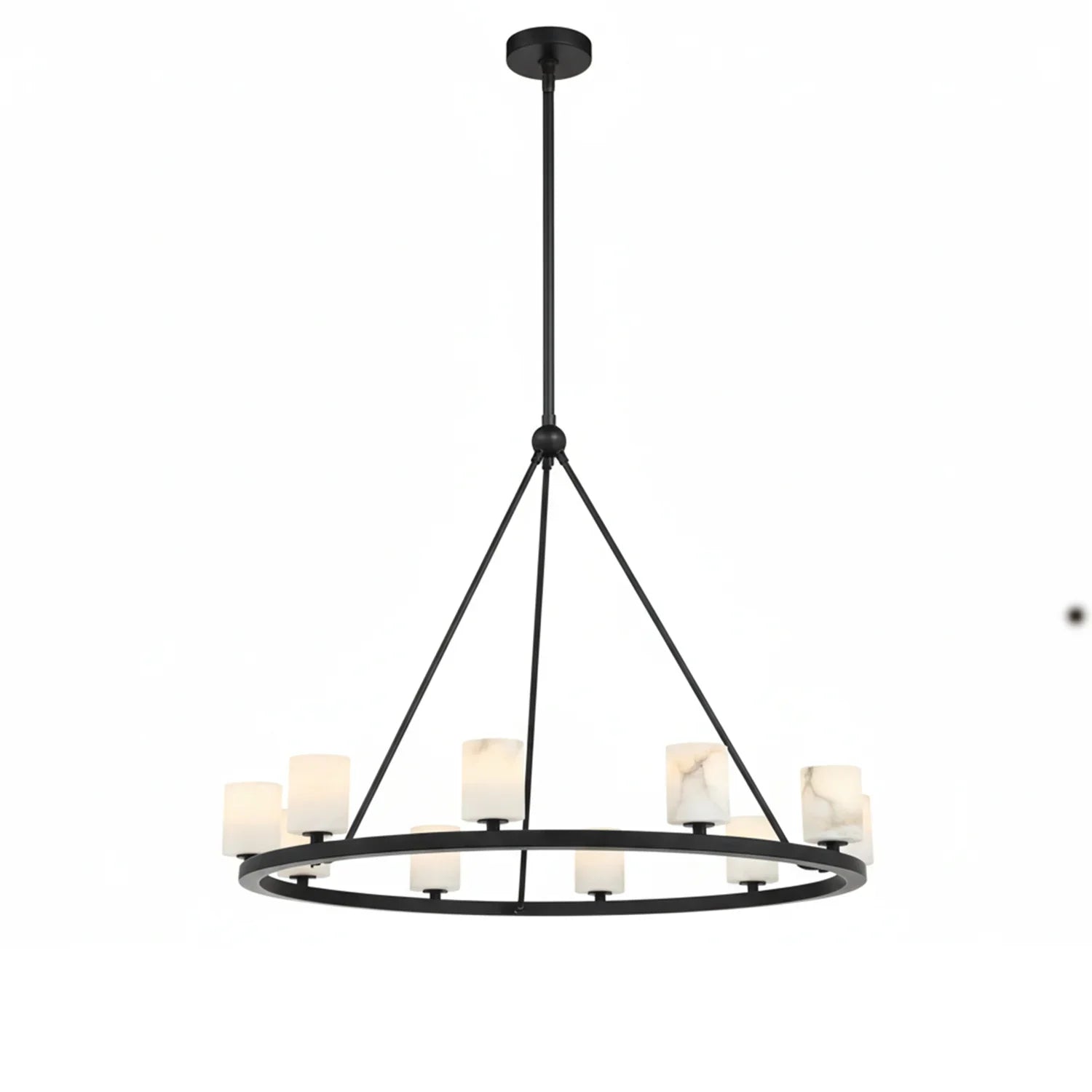 Aragon Light Alabaster Chandelier | wildoxy