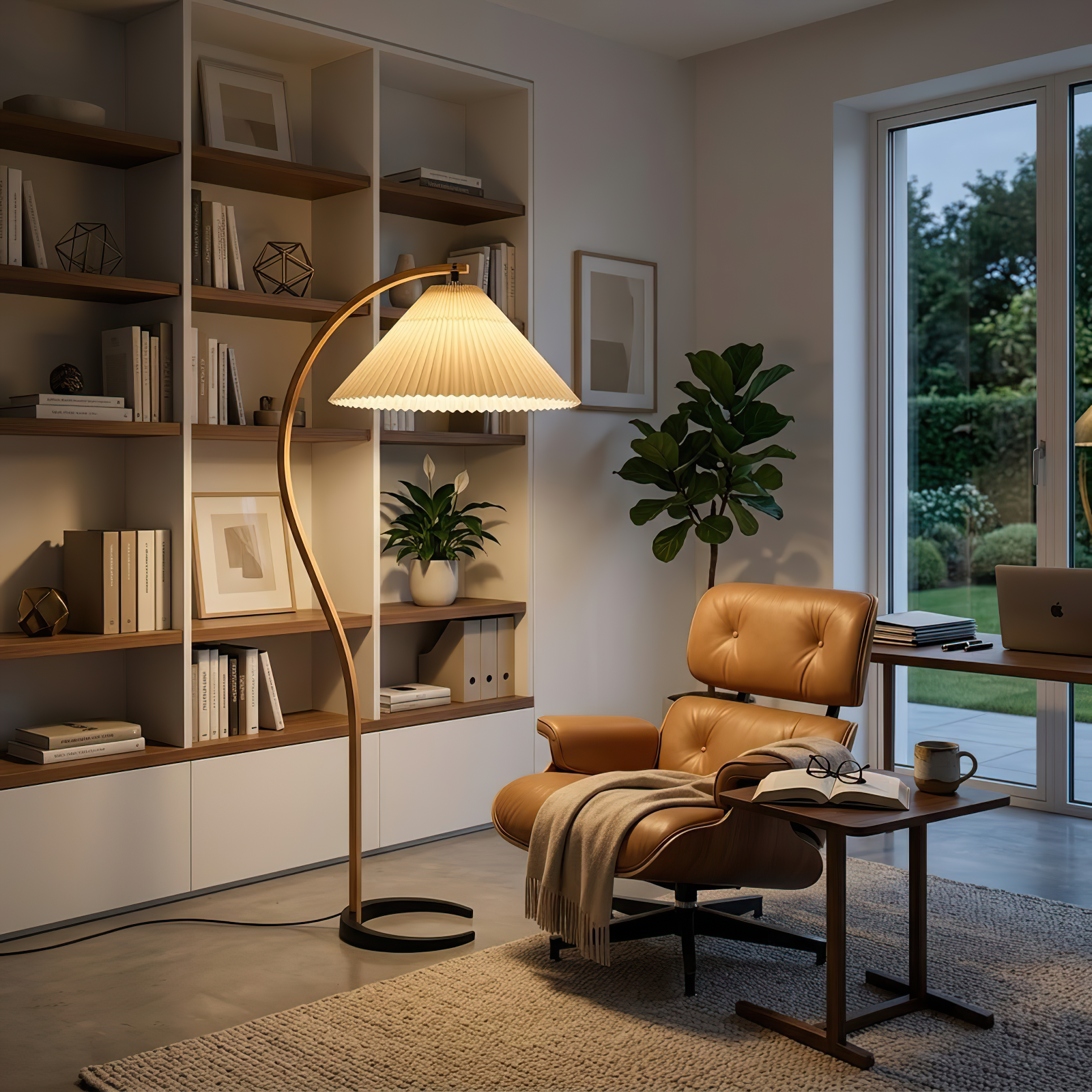 Arc Bentwood Floor Lamp | wildoxy