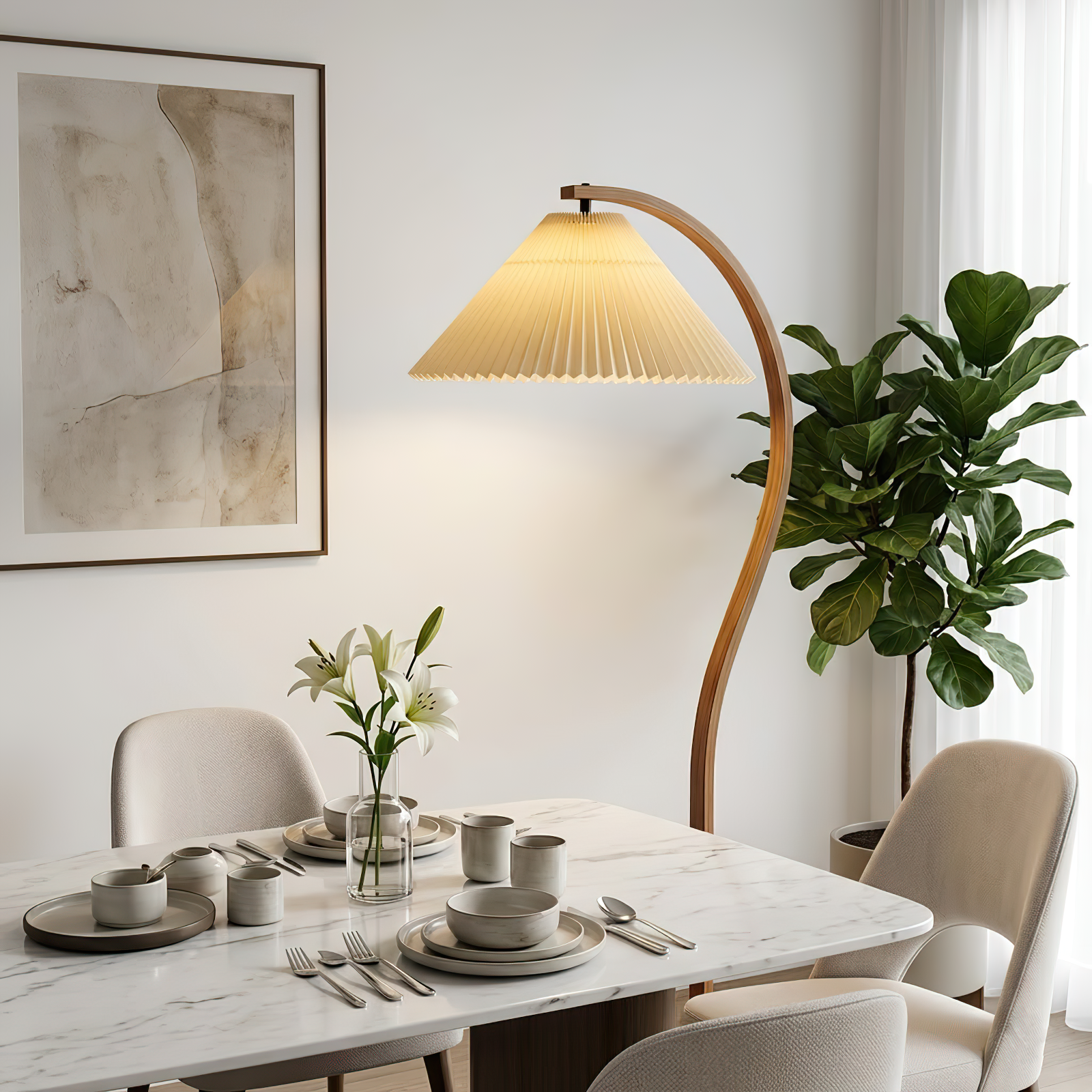 Arc Bentwood Floor Lamp | wildoxy