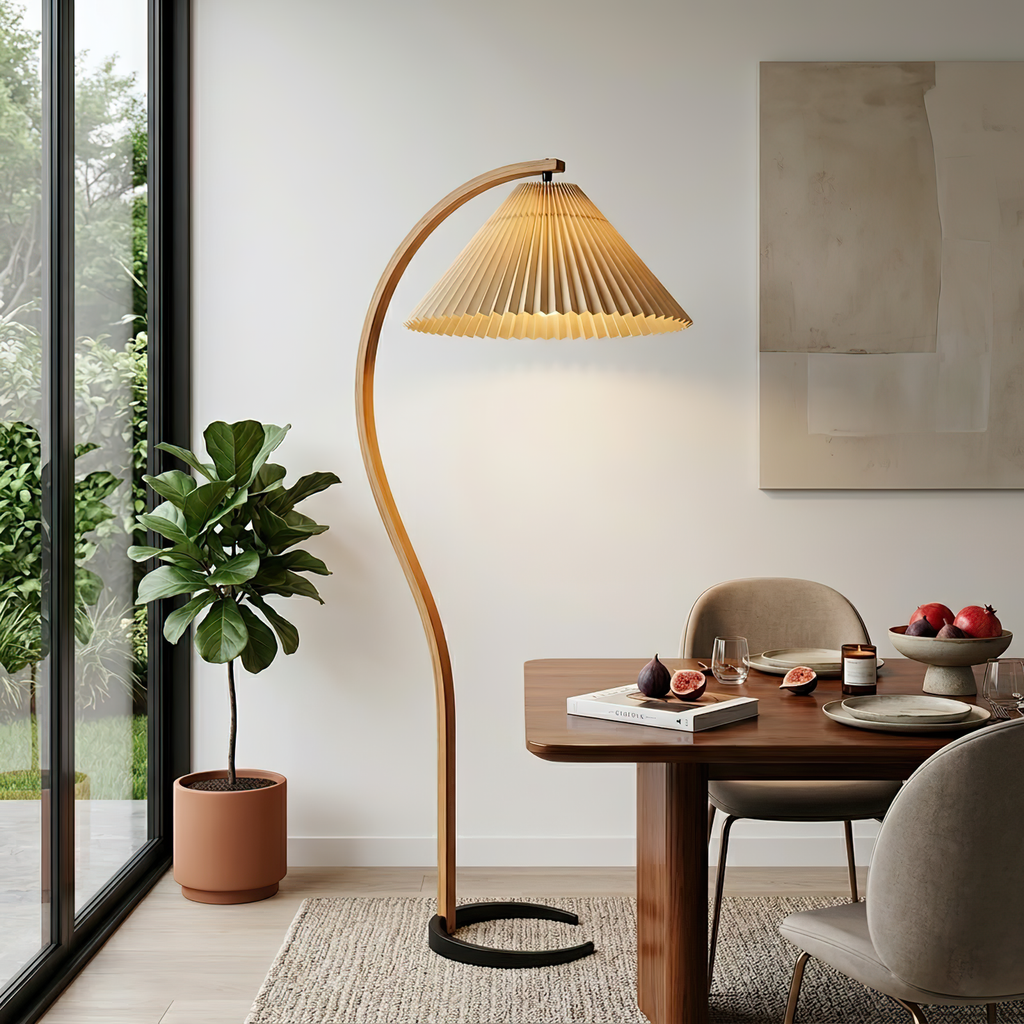 Arc Bentwood Floor Lamp | wildoxy