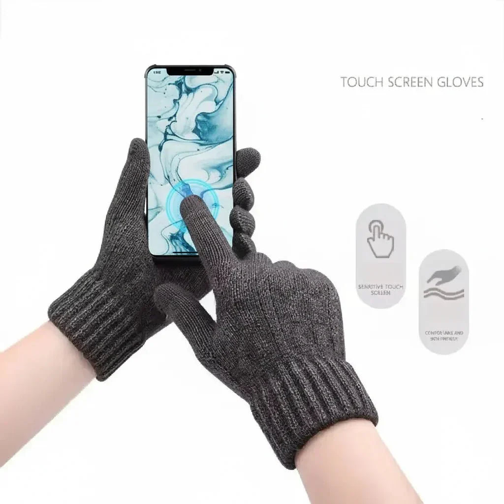Arctouch Softix Guantes táctiles de terciopelo aislantes - Forro grueso