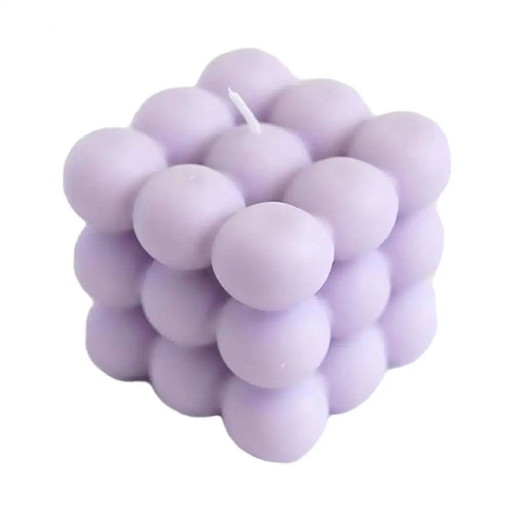AromaCube vonná svíčka — moderní krychlová nádoba, moderní minimalistický design