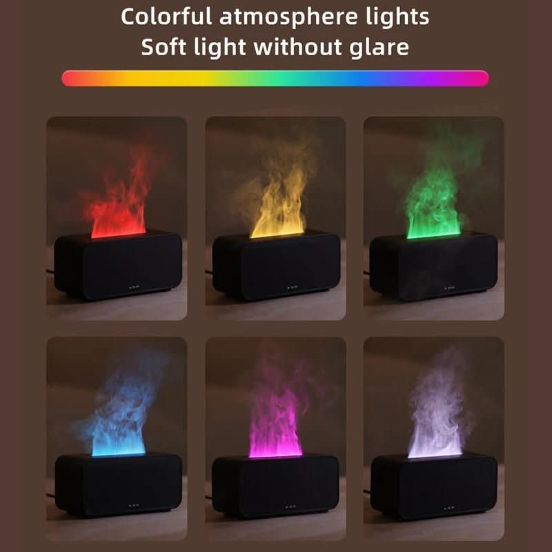 AromaMini Difusor ultrasónico portátil - Diseño compacto, LED que cambia de color