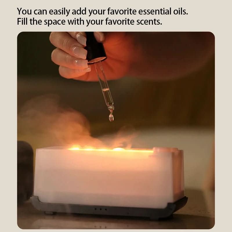 AromaMini Difusor ultrasónico portátil - Diseño compacto, LED que cambia de color