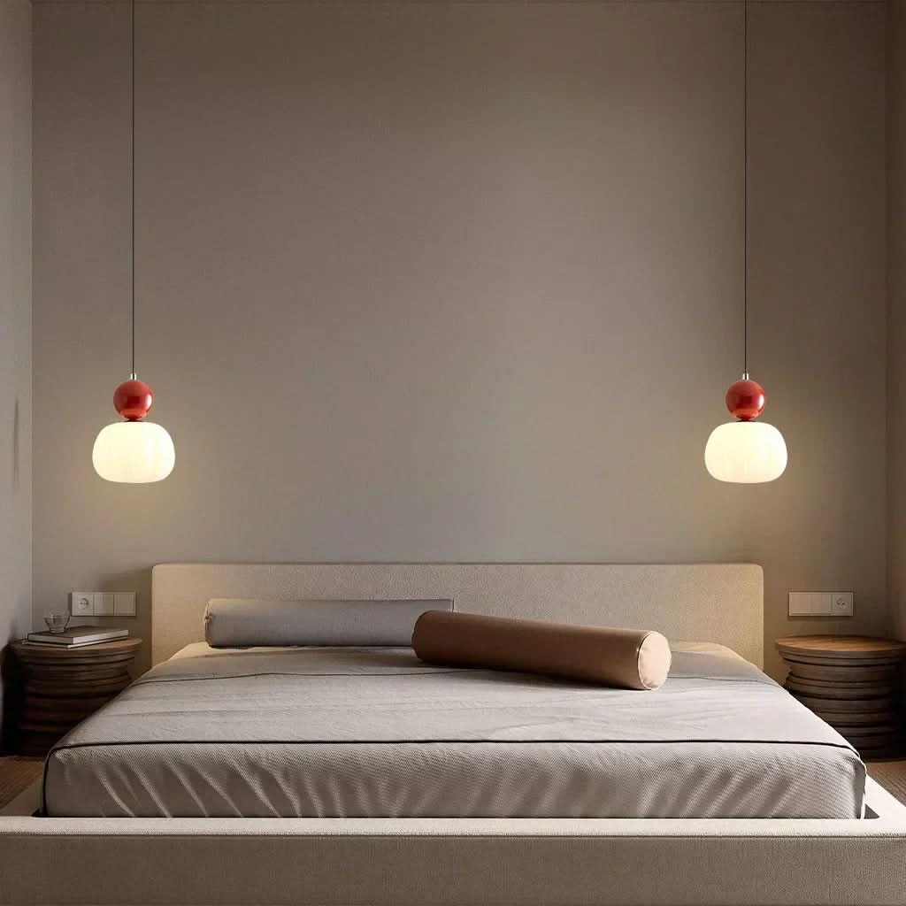 Lampa wisząca ArtGlow w stylu art déco — geometryczny design, prosta nowoczesna forma