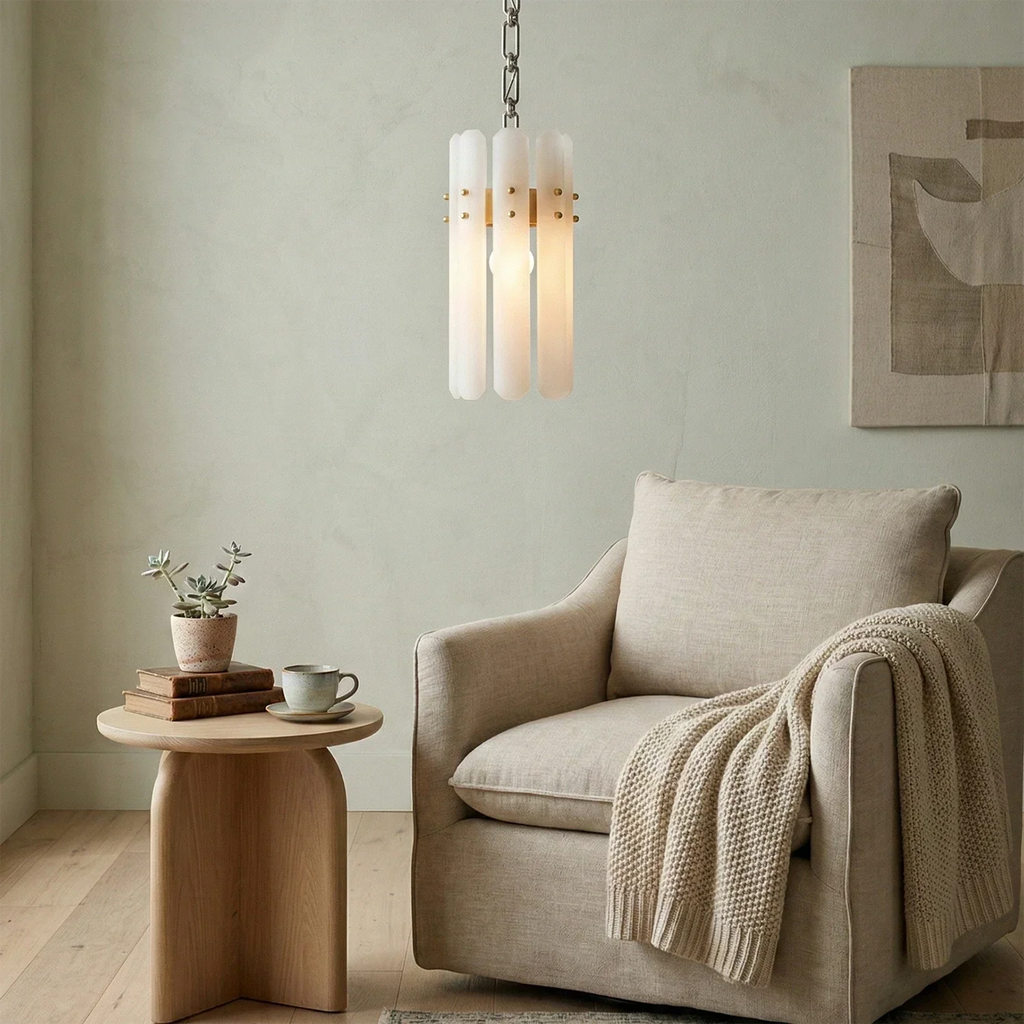 Artisanal Alabaster Large Chandelier | wildoxy