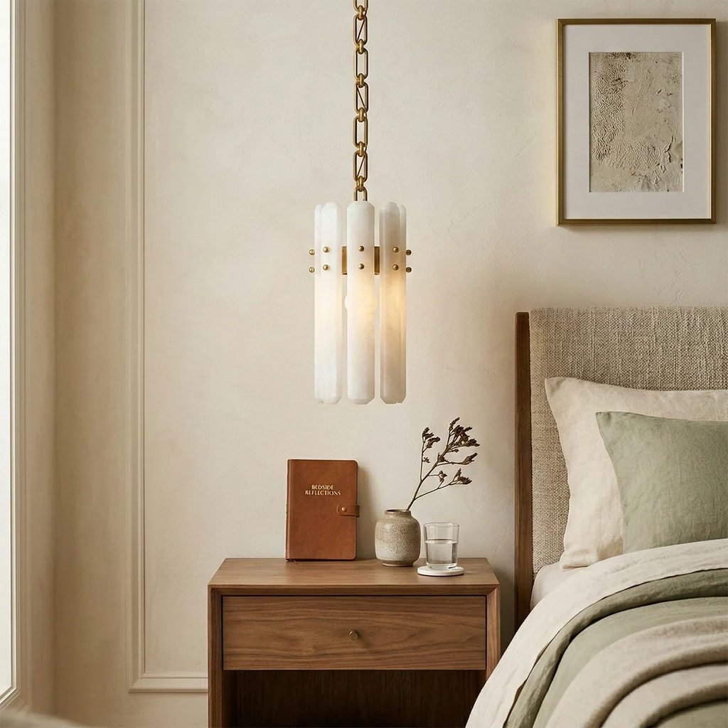 Artisanal Alabaster Large Chandelier | wildoxy