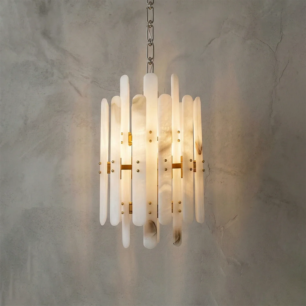 Artisanal Alabaster Large Chandelier | wildoxy
