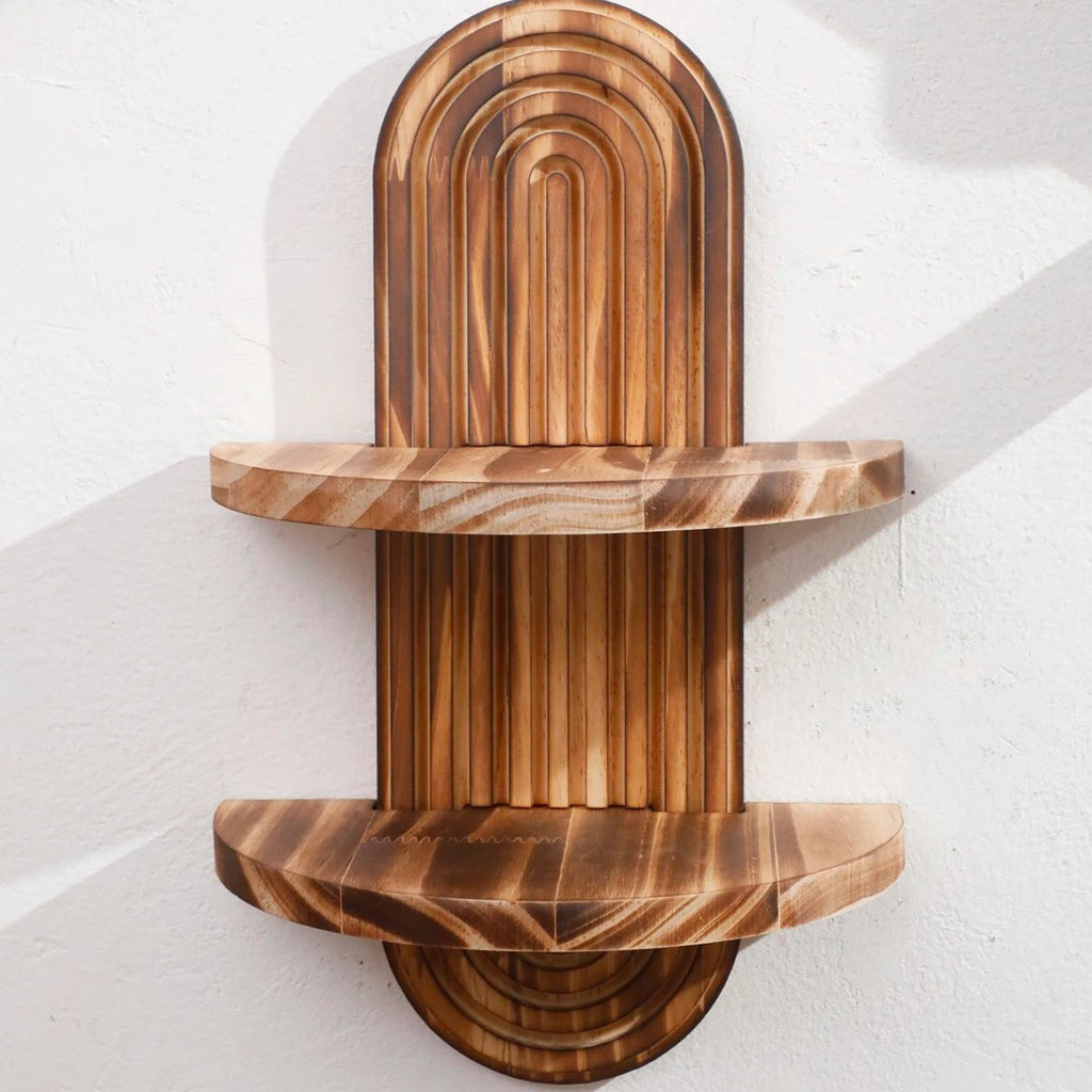 Geometryczne półki ścienne Artishelf — boho regał ekspozycyjny