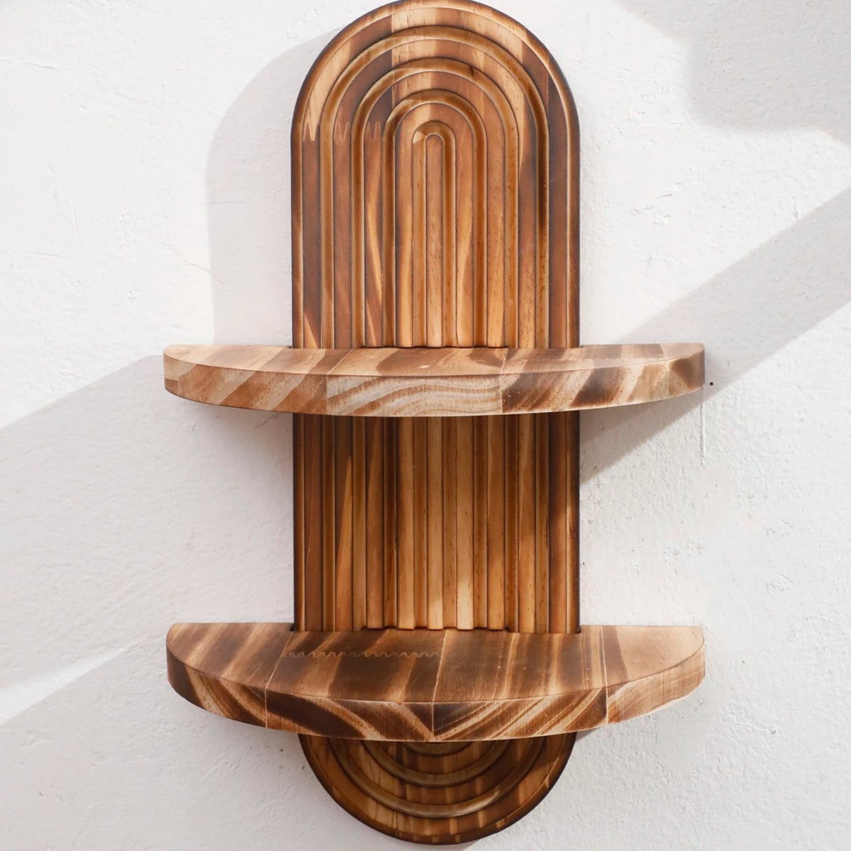 Geometryczne półki ścienne Artishelf — boho regał ekspozycyjny