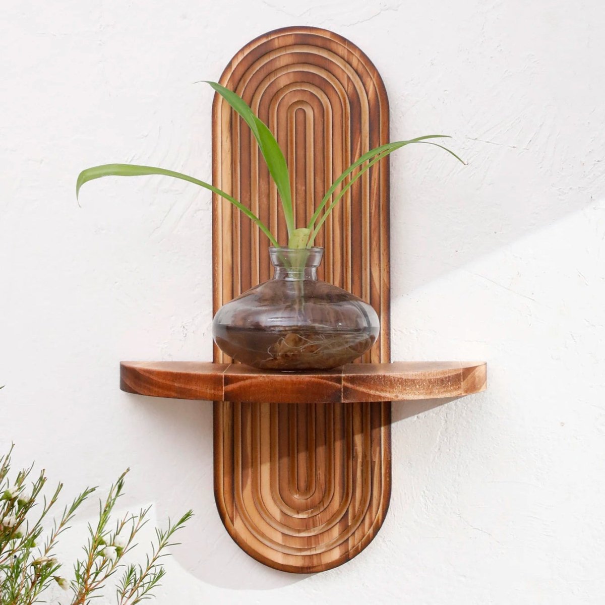 Geometryczne półki ścienne Artishelf — boho regał ekspozycyjny