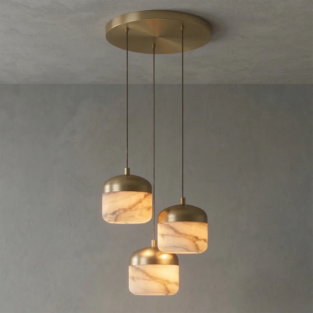 AstaVera Alabaster Pendant Light | wildoxy