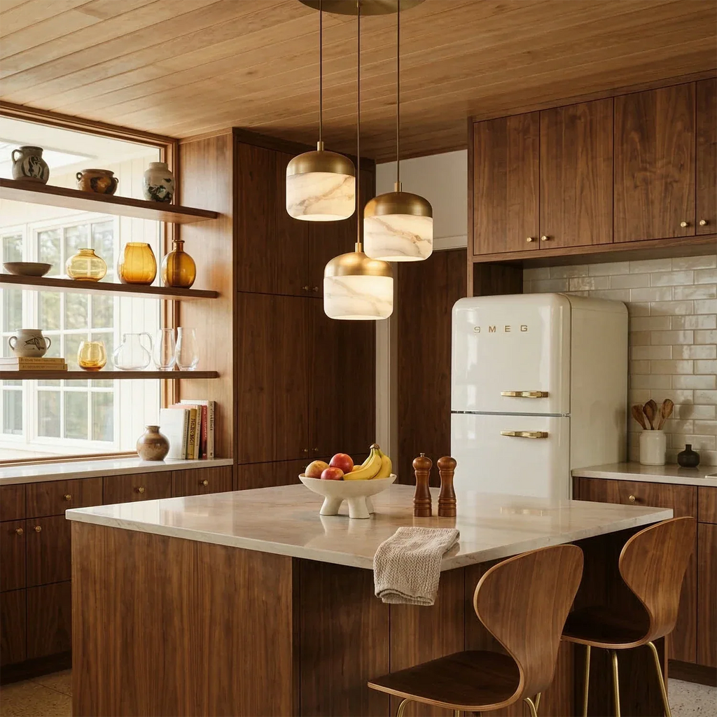 AstaVera Alabaster Pendant Light | wildoxy
