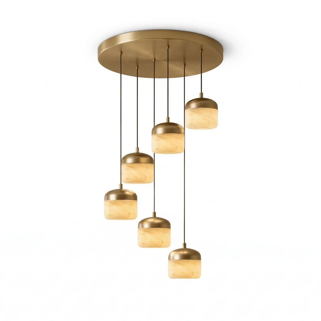 AstaVera Alabaster Pendant Light | wildoxy