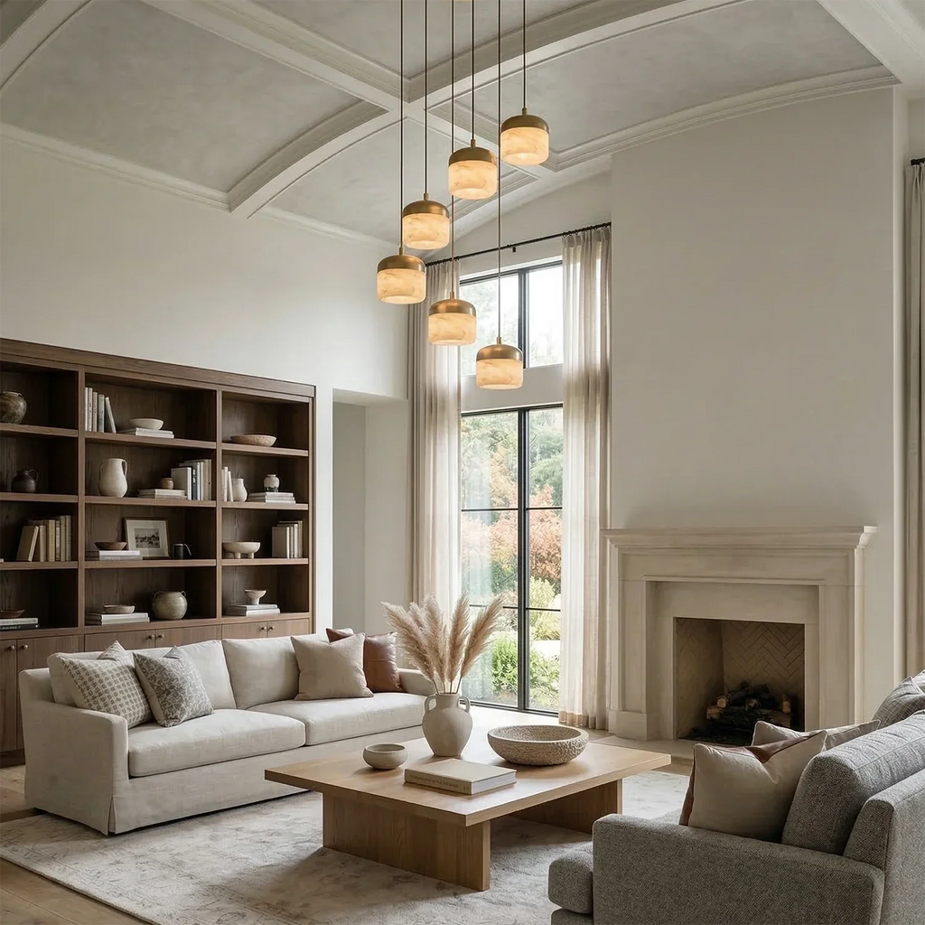 AstaVera Alabaster Pendant Light | wildoxy