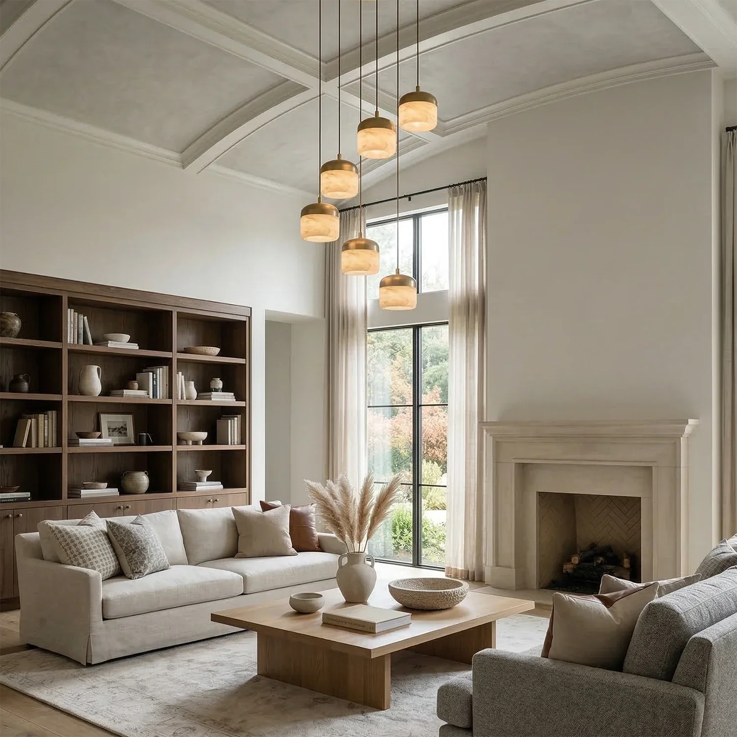 AstaVera Alabaster Pendant Light | wildoxy