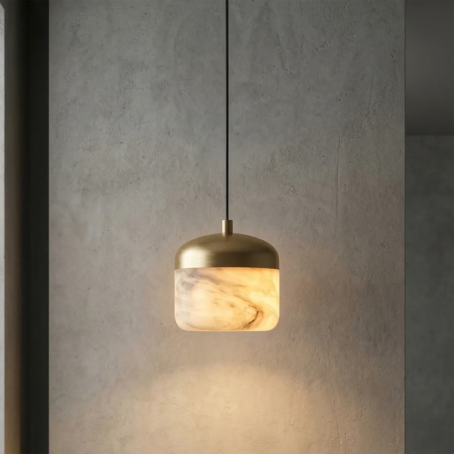 AstaVera Alabaster Pendant Light | wildoxy