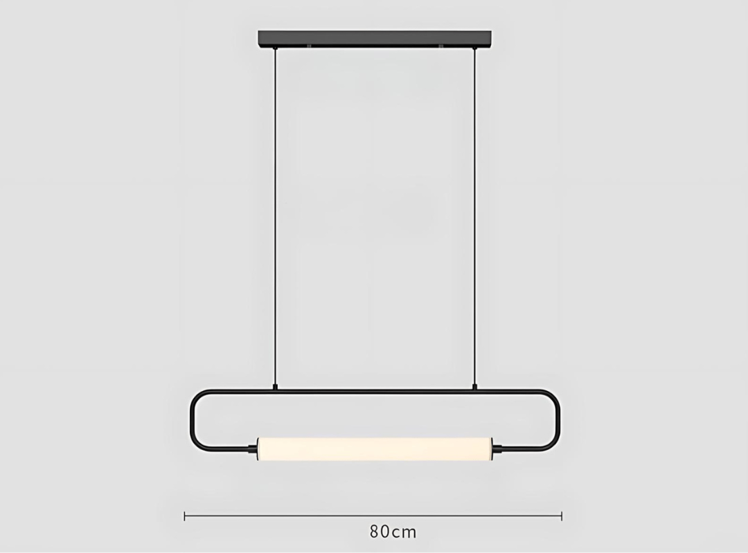 NovaLume Pendelleuchte mit Kabel und Metalloberfläche – ein LED-Leuchtmittel
