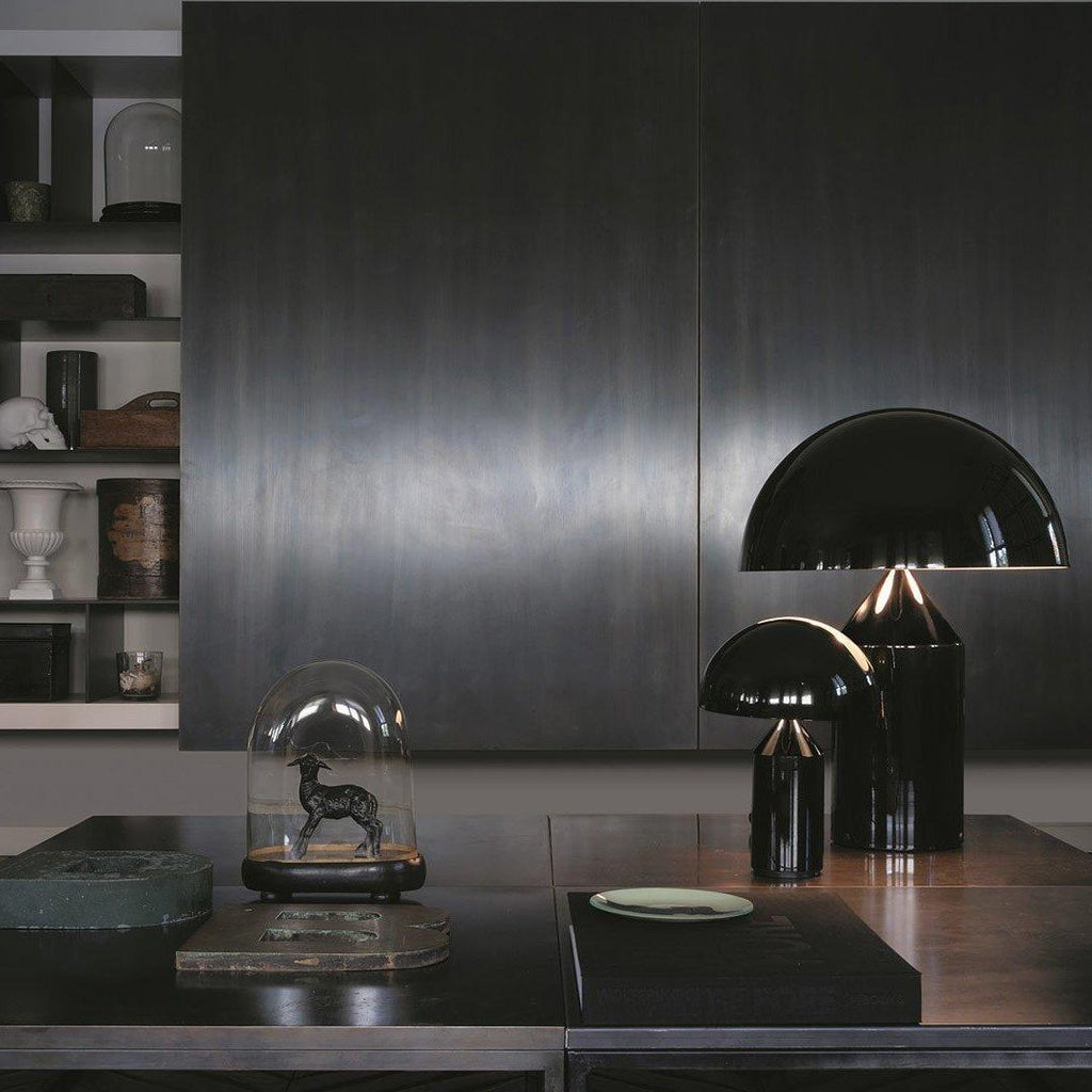 Geometrische Metalllampe — italienisches Design, 2 Größen, 5 Oberflächen