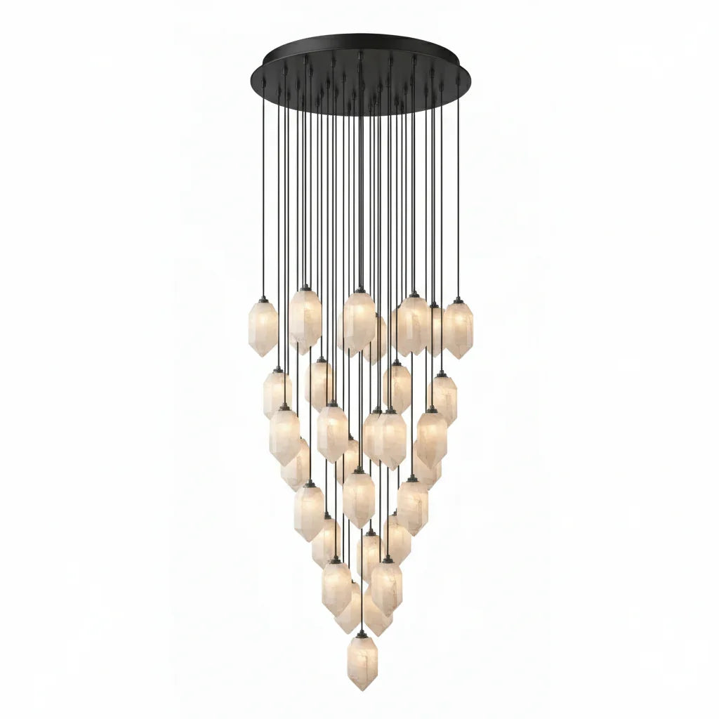 Aubrey Alabaster Pendant Light | wildoxy