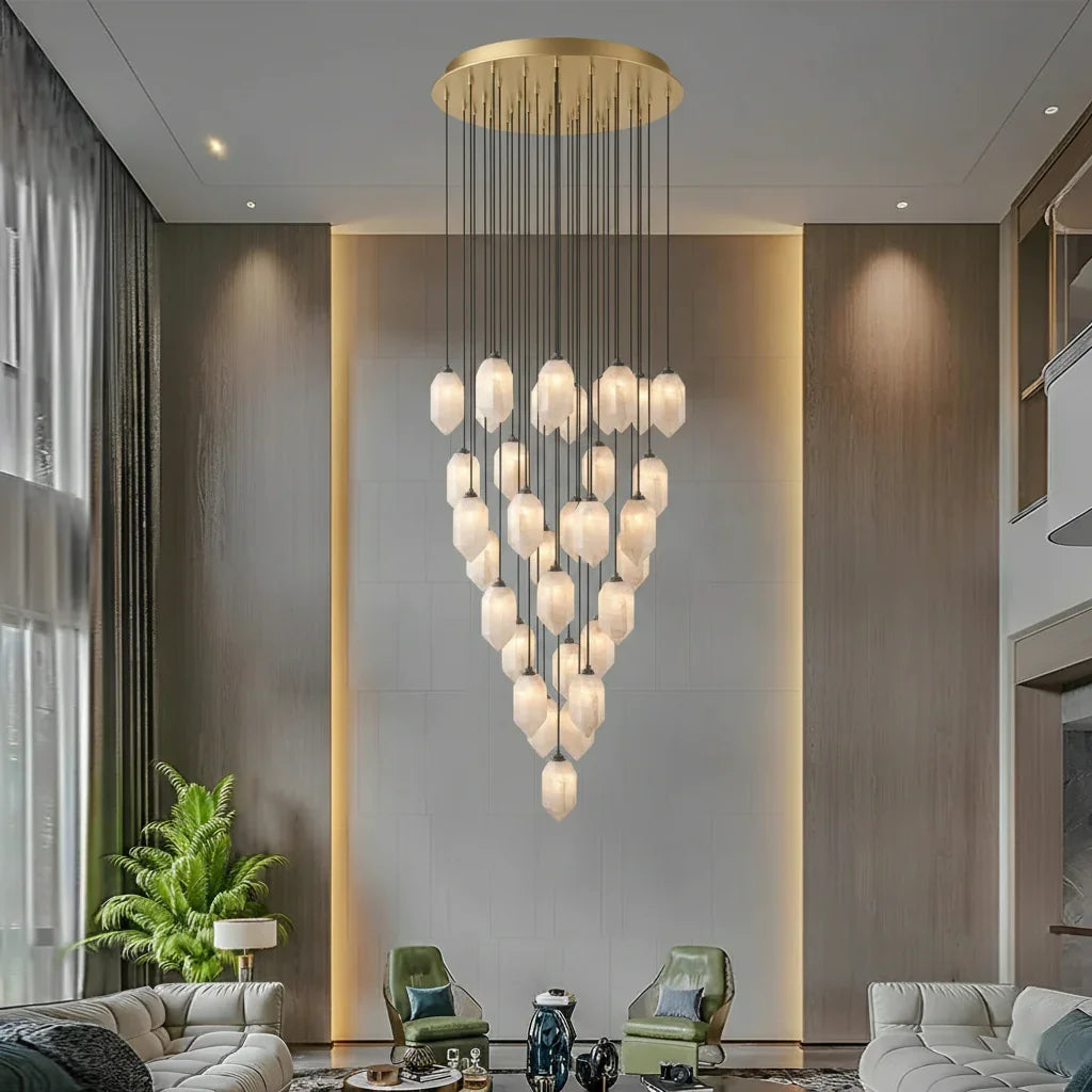Aubrey Alabaster Pendant Light | wildoxy