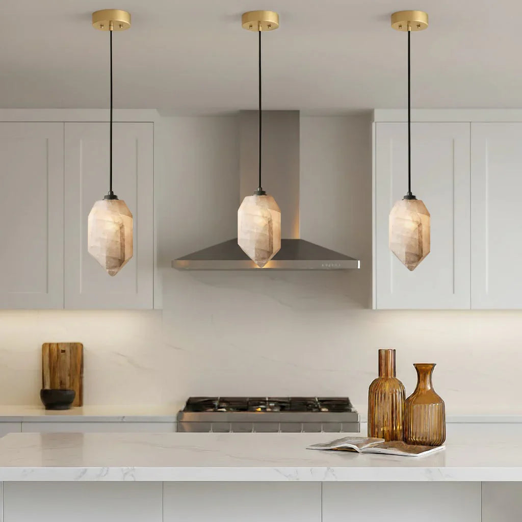 Aubrey Alabaster Pendant Light | wildoxy