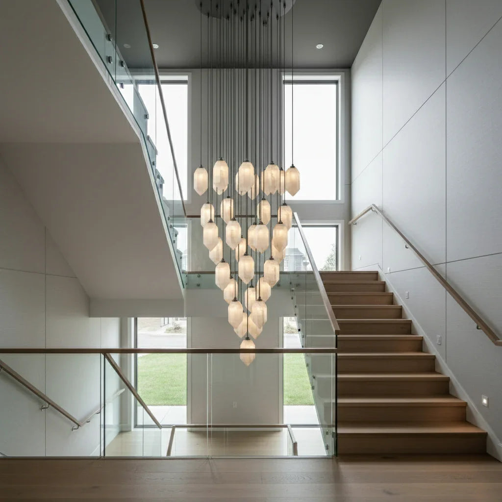 Aubrey Alabaster Pendant Light | wildoxy