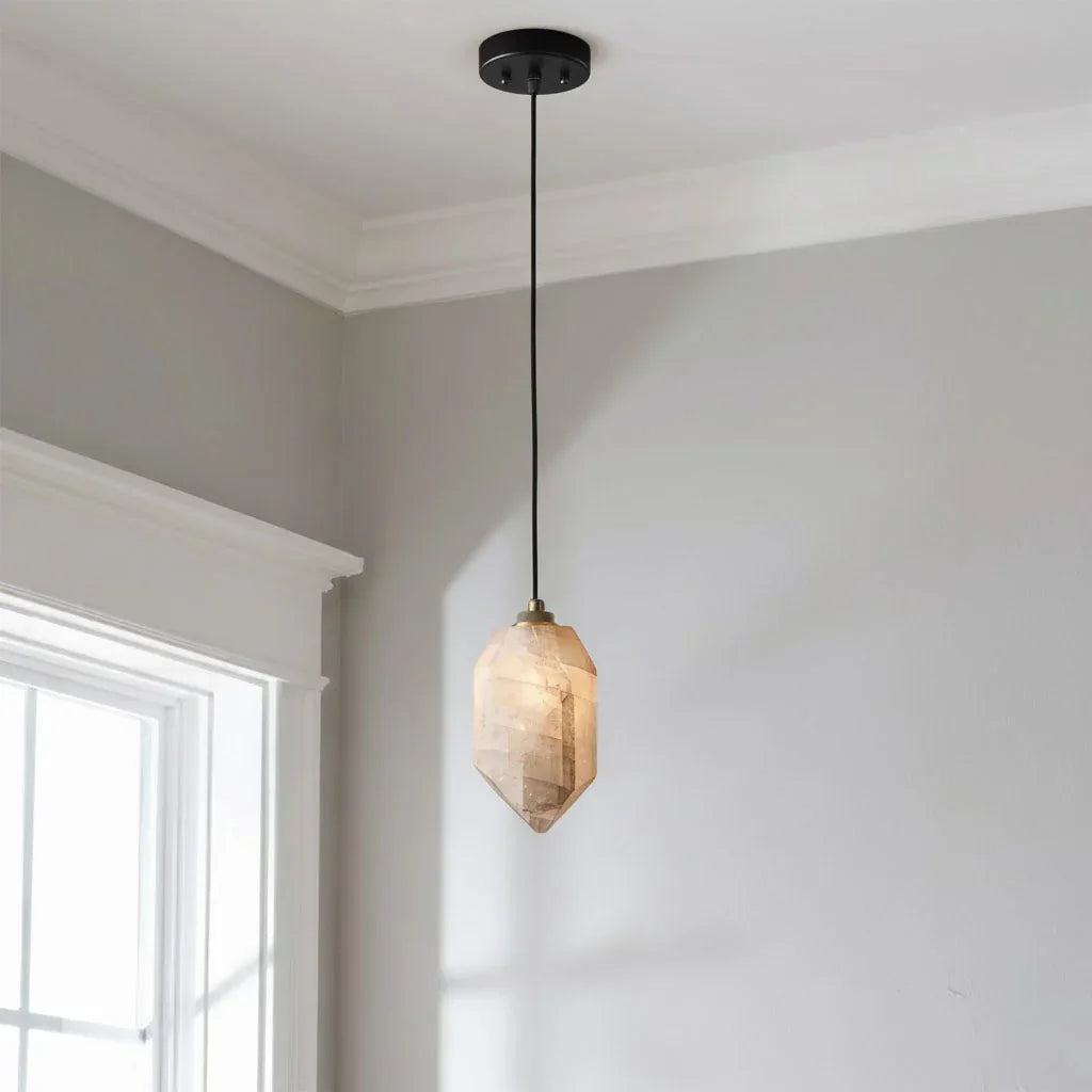 Aubrey Alabaster Pendant Light | wildoxy