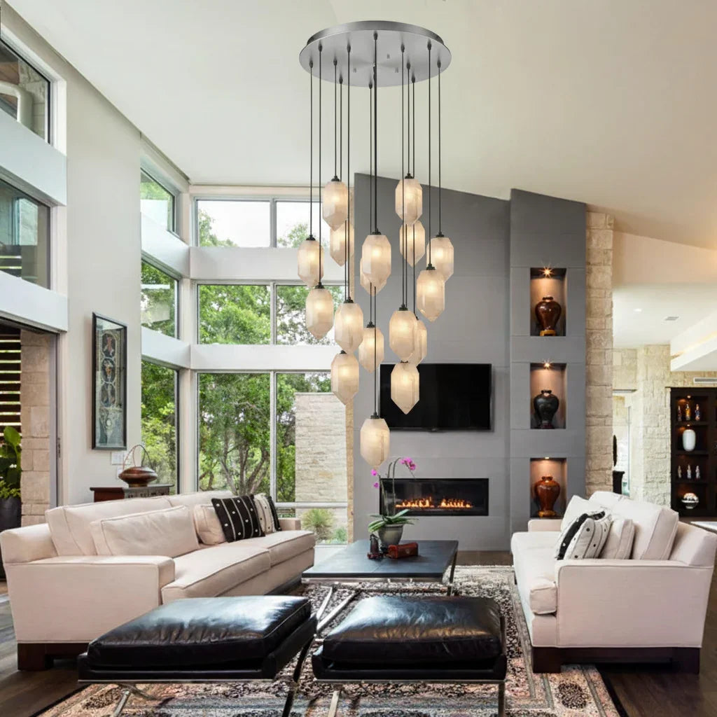 Aubrey Alabaster Pendant Light | wildoxy