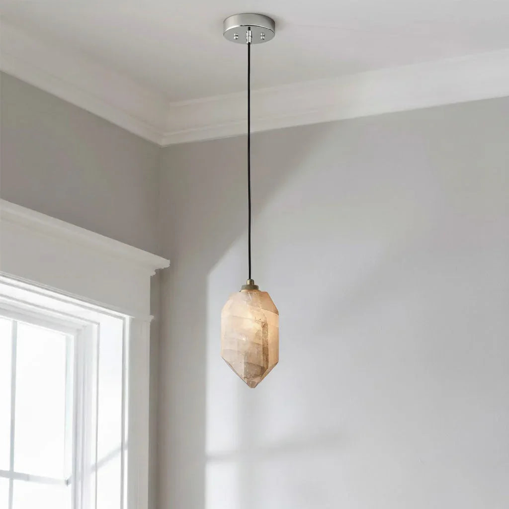 Aubrey Alabaster Pendant Light | wildoxy
