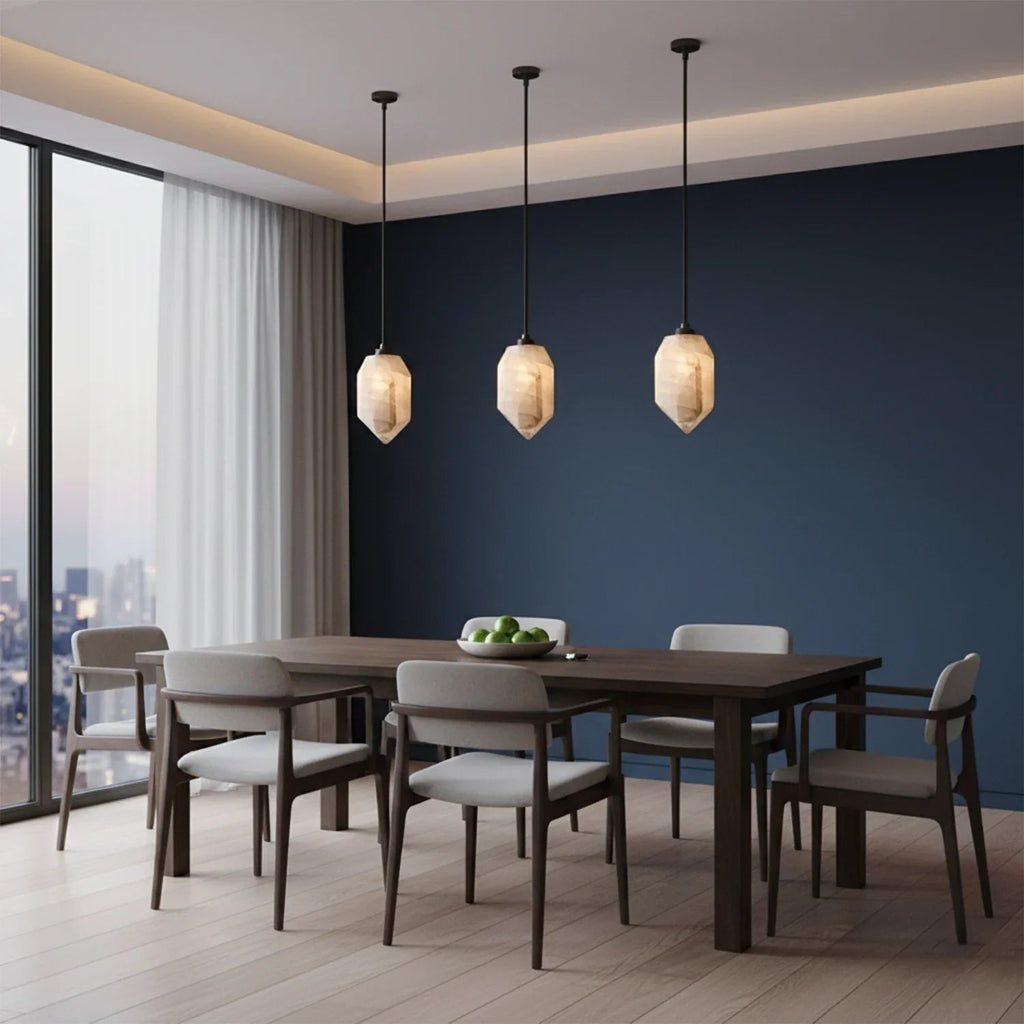 Aubrey Alabaster Pendant Light | wildoxy