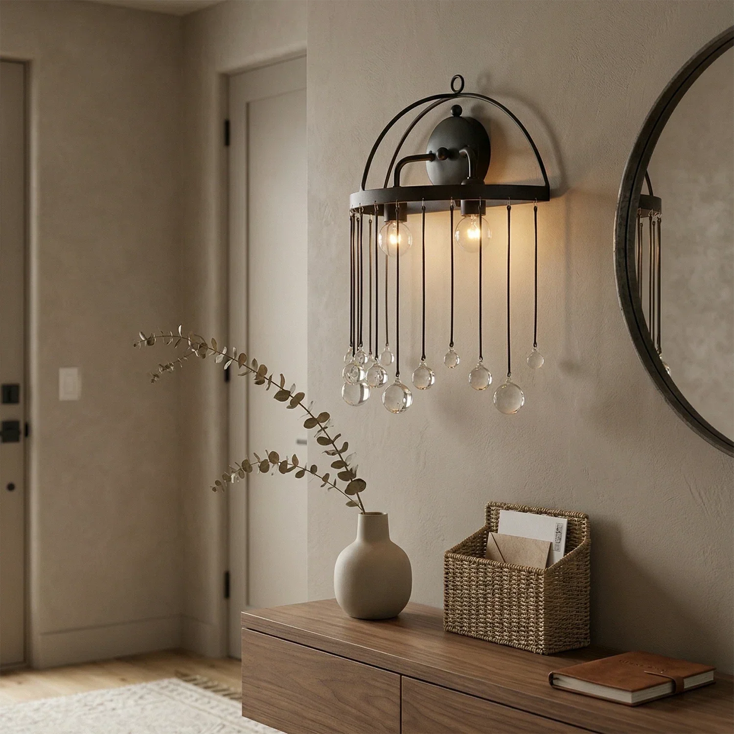 Aubreye 2-Light Wall Lamp | wildoxy