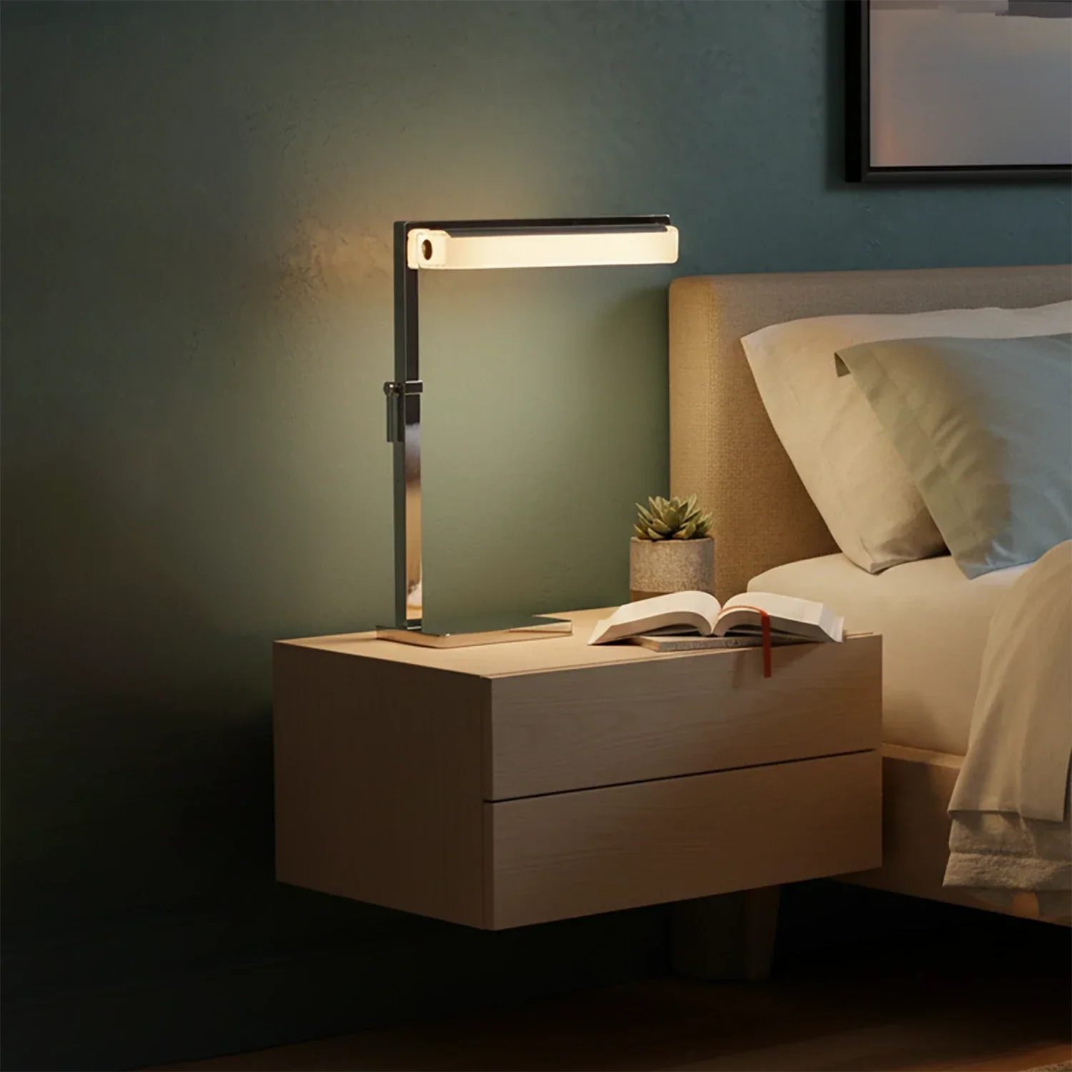 Audobos Glass Task Table Lamp | wildoxy